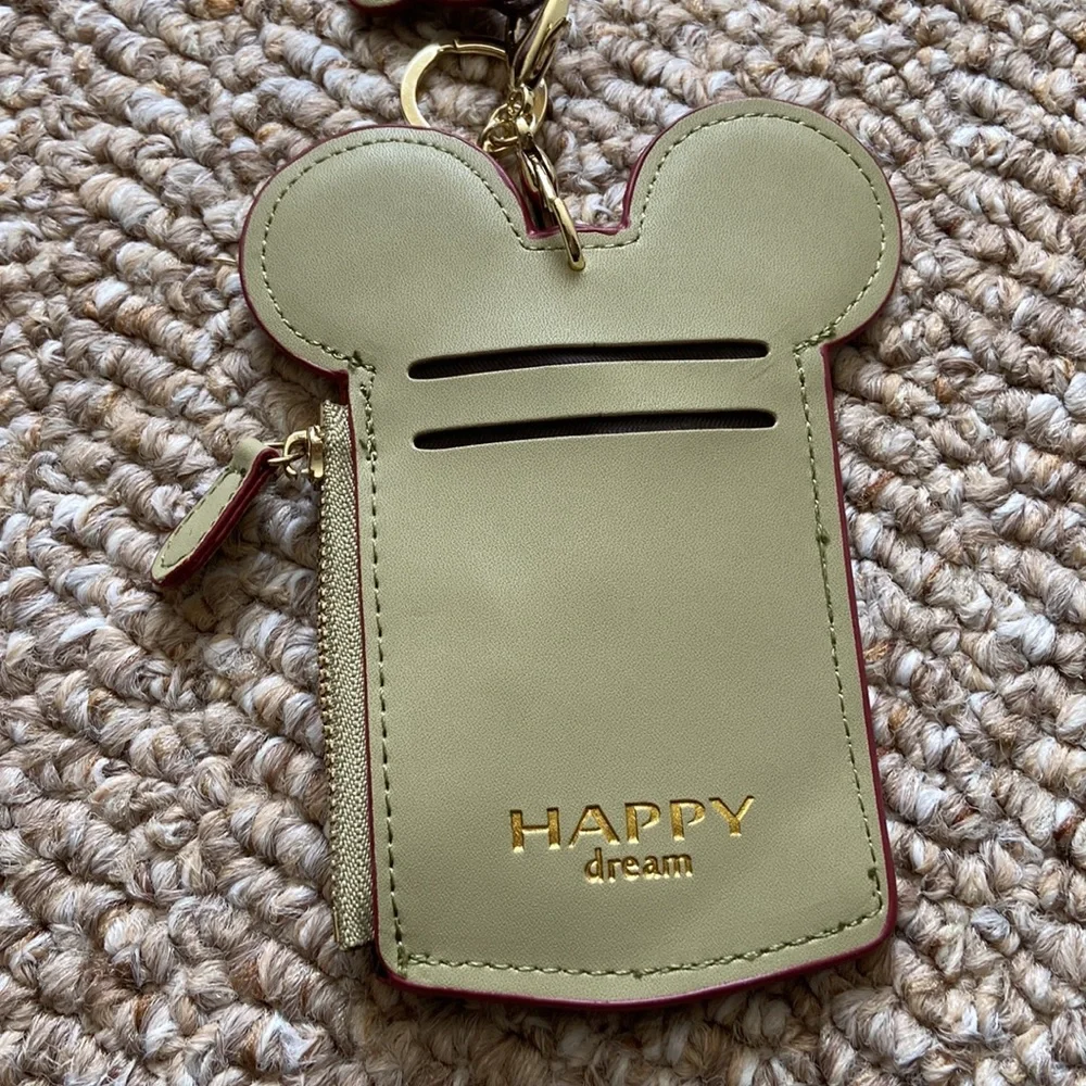 NWOT Disney Mickey Mouse Olive Lanyard
